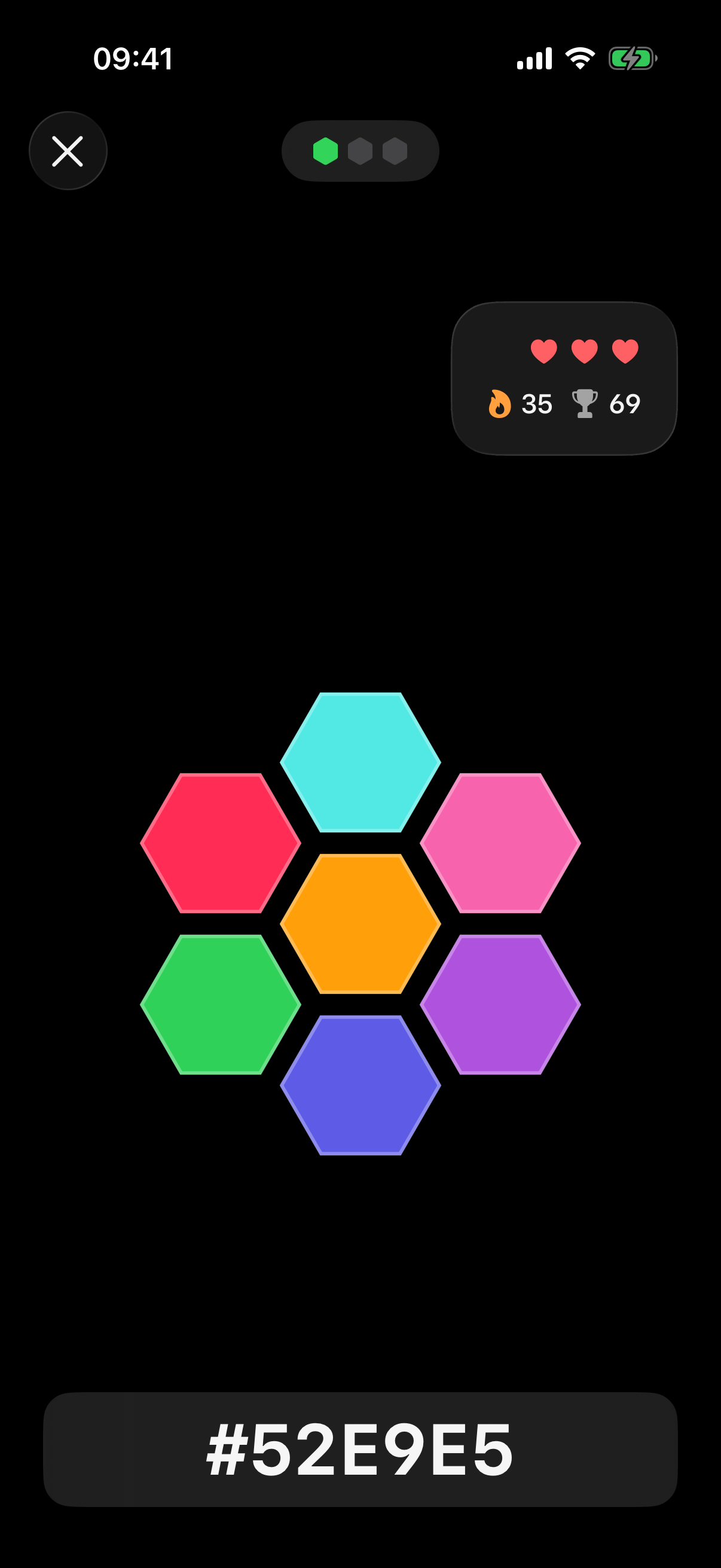 hexit hexagonal game mode